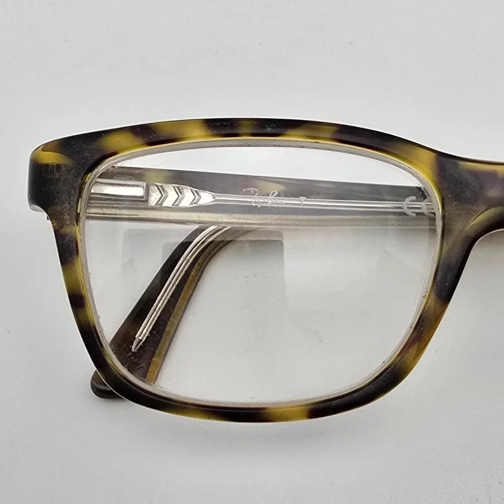 Ray-Ban Kids RB1536 3602 Dark Havana Eyeglasses Frame w/ Flexhinge and Case 48mm